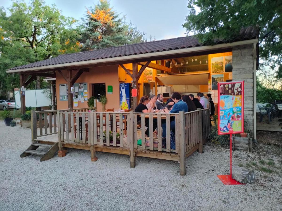 Camping Le Bel Air Mobil Home Le Cornouiller 4 Personnes Limogne-en-Quercy Eksteriør billede