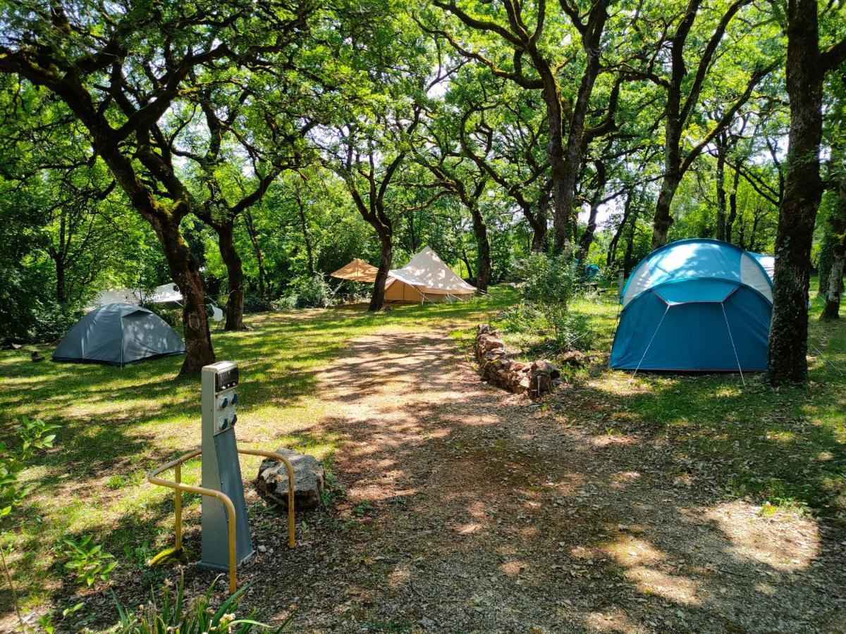 Camping Le Bel Air Mobil Home Le Cornouiller 4 Personnes Limogne-en-Quercy Eksteriør billede